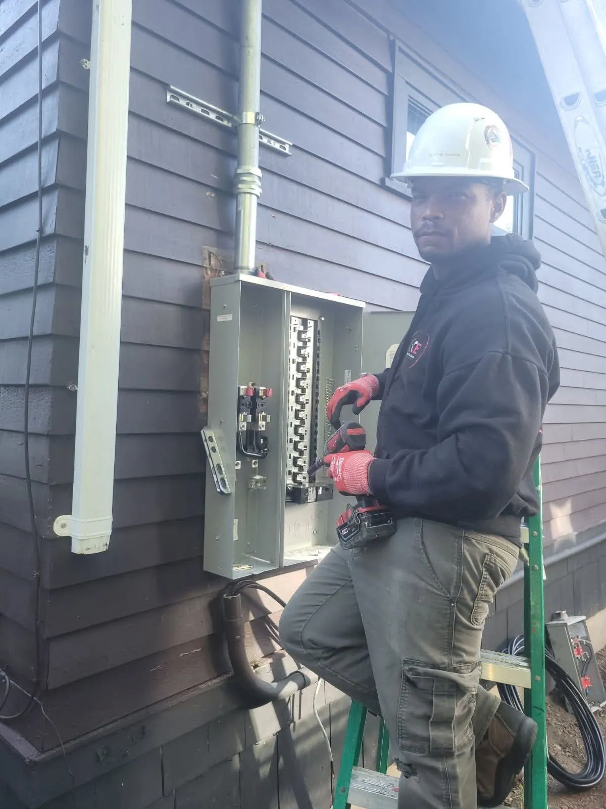 Mike Burke, owner of VR Contractors